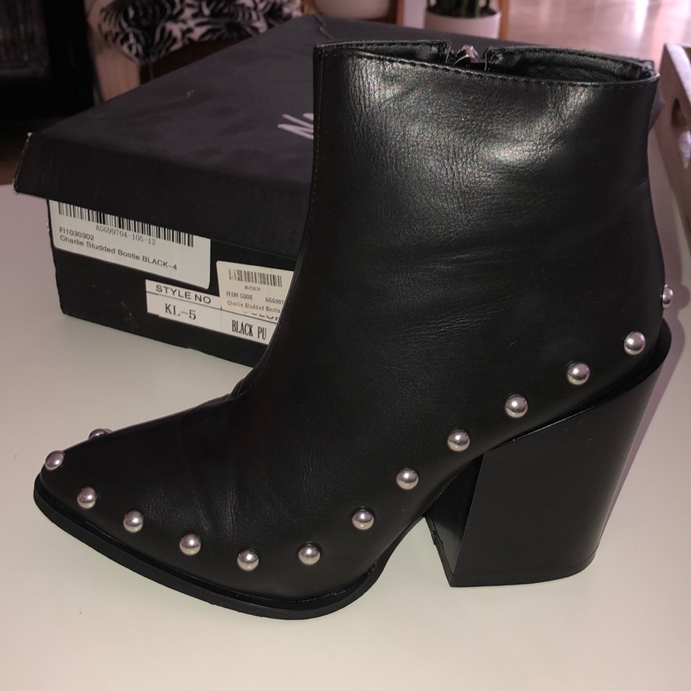 Studded Booties